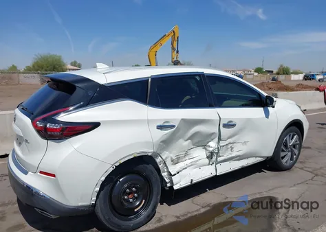 2021 Nissan Murano Sl Fwd из США, поврежденный, VIN 5N1AZ2CJ9MC100169